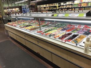 Lots of fresh vegan options  at Whole Foods Market in Louisville