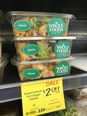 Vegan general tso at Whole Foods Market in Louisville