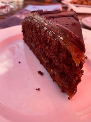 Sacher Torte at Rifugio Vajolet in Vigo Di Fassa