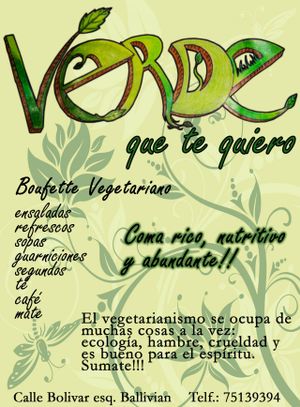 This is their logo.  at Verde Que Te Quiero in Tarija
