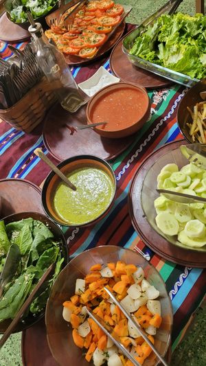 Vegan Saladbuffet at Verde Que Te Quiero in Tarija