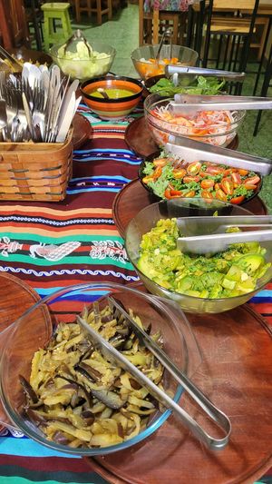 Vegan Saladbuffet at Verde Que Te Quiero in Tarija