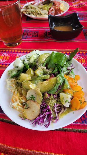 Mixed Salad at Verde Que Te Quiero in Tarija