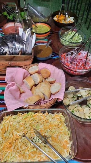 Salad Buffet at Verde Que Te Quiero in Tarija