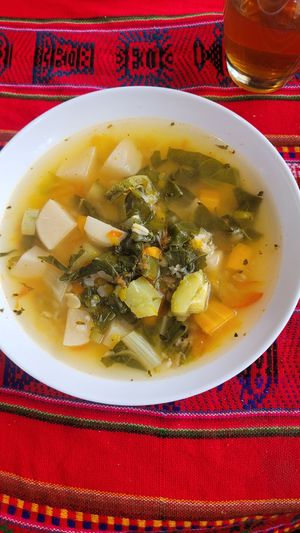 Soup of the Day at Verde Que Te Quiero in Tarija