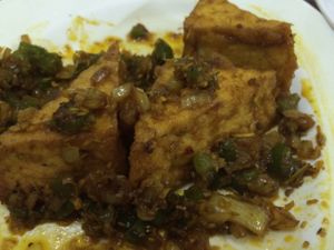 tofu  at Thien Thanh in Vinh Chau