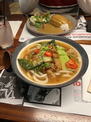 Vegan chicken ramen  at Wagamama - Castle Terrace in Edinburgh