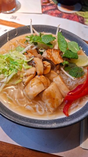 King Oyster Mushroom Pho at Wagamama - Castle Terrace in Edinburgh