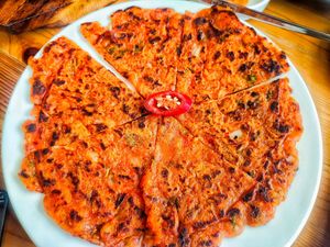 kimchi jeon at The Boneless Kitchen - 无骨厨房 in Central Singapore