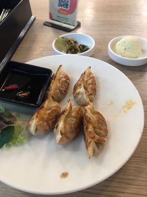 Kimchi Dumplings  at The Boneless Kitchen - 无骨厨房 in Central Singapore