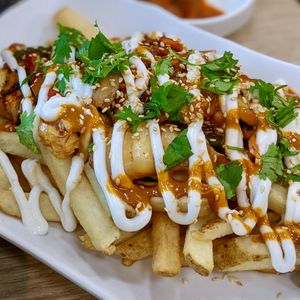 Kimchi Bulgogi Gamja Twigim at The Boneless Kitchen - 无骨厨房 in Central Singapore