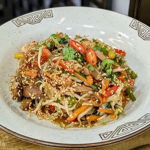 Japchae Sweet Potato Noodles at The Boneless Kitchen - 无骨厨房 in Central Singapore