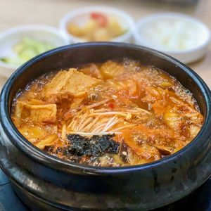 Soondubu Jjigae (*Opt for no egg) at The Boneless Kitchen - 无骨厨房 in Central Singapore