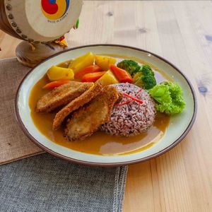 Karei Bap at The Boneless Kitchen - 无骨厨房 in Central Singapore