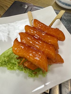 Tteokkochi (fried)  at The Boneless Kitchen - 无骨厨房 in Central Singapore