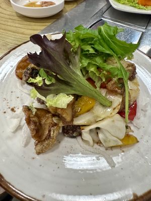 Beoseot Ganjang  at The Boneless Kitchen - 无骨厨房 in Central Singapore