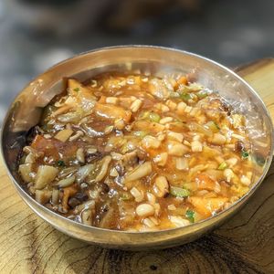 Vegan Jeonju Mul Jajangmyeon at The Boneless Kitchen - 无骨厨房 in Central Singapore