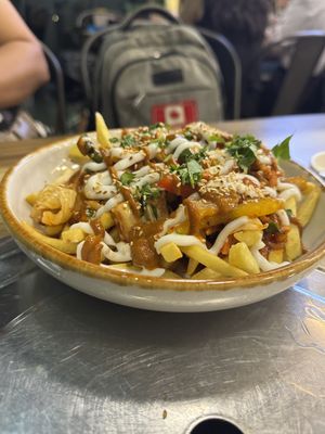 Kimchi Bulgogi Fries - Korean Poutine  at The Boneless Kitchen - 无骨厨房 in Central Singapore