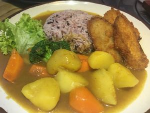 Curry rice at The Boneless Kitchen - 无骨厨房 in Central Singapore