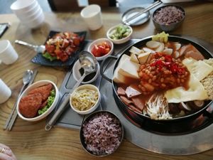 Vegetarian Army stew at The Boneless Kitchen - 无骨厨房 in Central Singapore