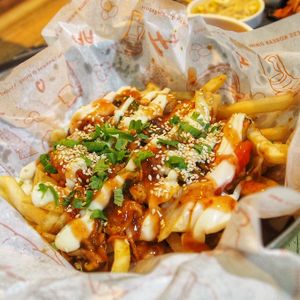 Kimchi fries
Instagram @zehbeehoon at The Boneless Kitchen - 无骨厨房 in Central Singapore