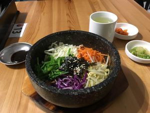 Bibimbap + Citron Tea at The Boneless Kitchen - 无骨厨房 in Central Singapore