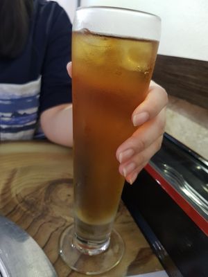 Unsweetened malt tea at The Boneless Kitchen - 无骨厨房 in Central Singapore