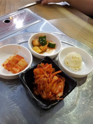 Sides with Kimchi at The Boneless Kitchen - 无骨厨房 in Central Singapore