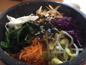 Hot stone rice😄 at The Boneless Kitchen - 无骨厨房 in Central Singapore