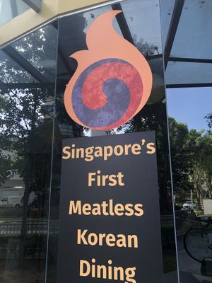 Big sign makes Boneless Kitchen easy to find at The Boneless Kitchen - 无骨厨房 in Central Singapore