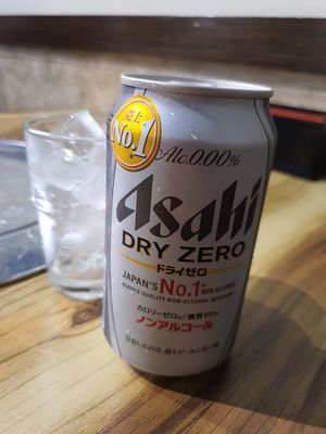 Asahi zero at The Boneless Kitchen - 无骨厨房 in Central Singapore