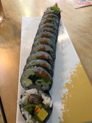 Kimbap( rice rolls ) at The Boneless Kitchen - 无骨厨房 in Central Singapore