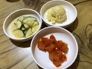 Side dishes at The Boneless Kitchen - 无骨厨房 in Central Singapore