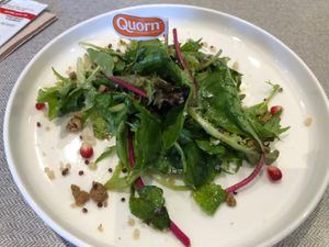 Quorn set: salad - not nice 2/10 at elemen 元素 - Millenia Walk in Central Singapore