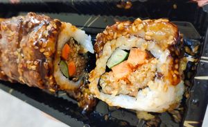 Meatless unagi roll at elemen 元素 - Millenia Walk in Central Singapore