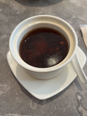 Cordyceps soup #Veganuary at elemen 元素 - Millenia Walk in Central Singapore