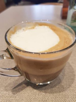 Sea salt coffee at elemen 元素 - Millenia Walk in Central Singapore