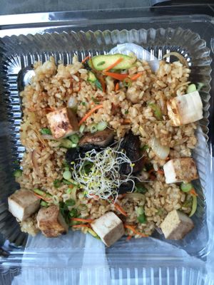 Tofu & quinoa at The Urban Fork in Guam