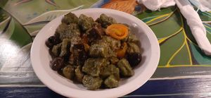 Ñoquis al pesto. at Casa Munay in Buenos Aires