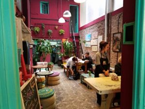 inside at Casa Munay in Buenos Aires