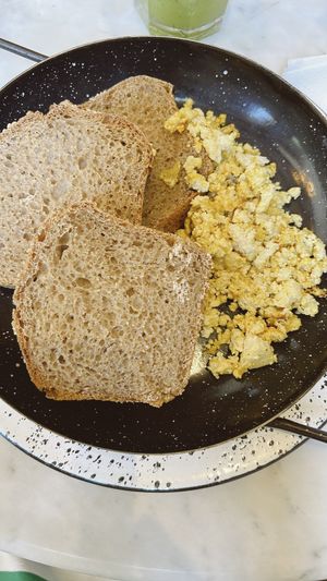 tofu scramble   at Casa Munay in Buenos Aires