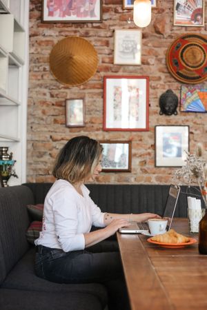 Come to work here and take great coffee  at Casa Munay in Buenos Aires