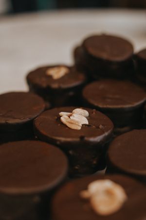 Alfajor de dulce de leche vegano  at Casa Munay in Buenos Aires