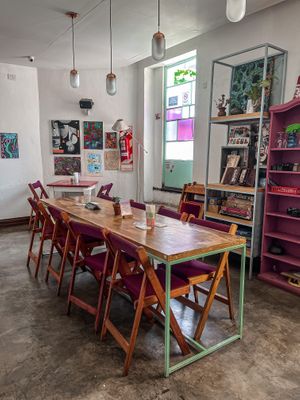 coworking space at Casa Munay in Buenos Aires