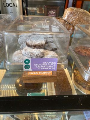 Vegan cookie at Casa Munay in Buenos Aires