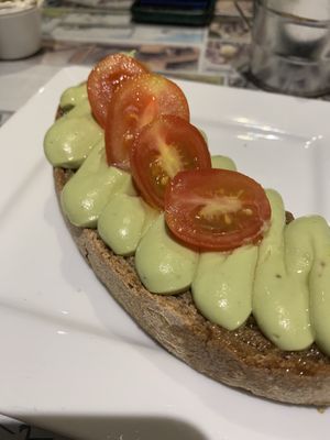 Bruschetta  at Casa Munay in Buenos Aires