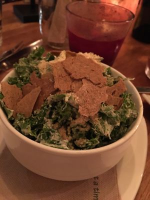 Caesar kale at Zend Conscious Lounge in Vancouver