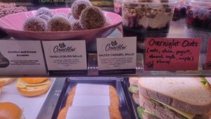 Vegan protien balls at The Wolf Espresso in Perth