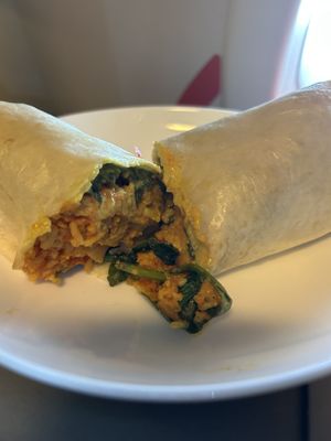 Delicious vegan burrito!  at The Wolf Espresso in Perth