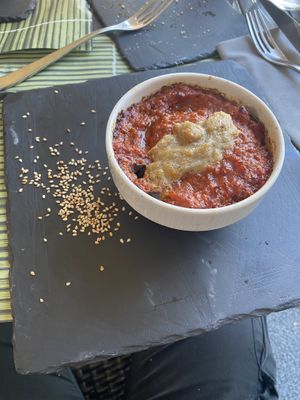 Vegan Mousakka at Cavoli Nostri in Naples